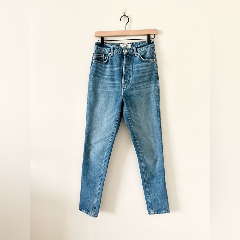 We The Free Skinny High Rise Jeans in Medium Wash Size 26